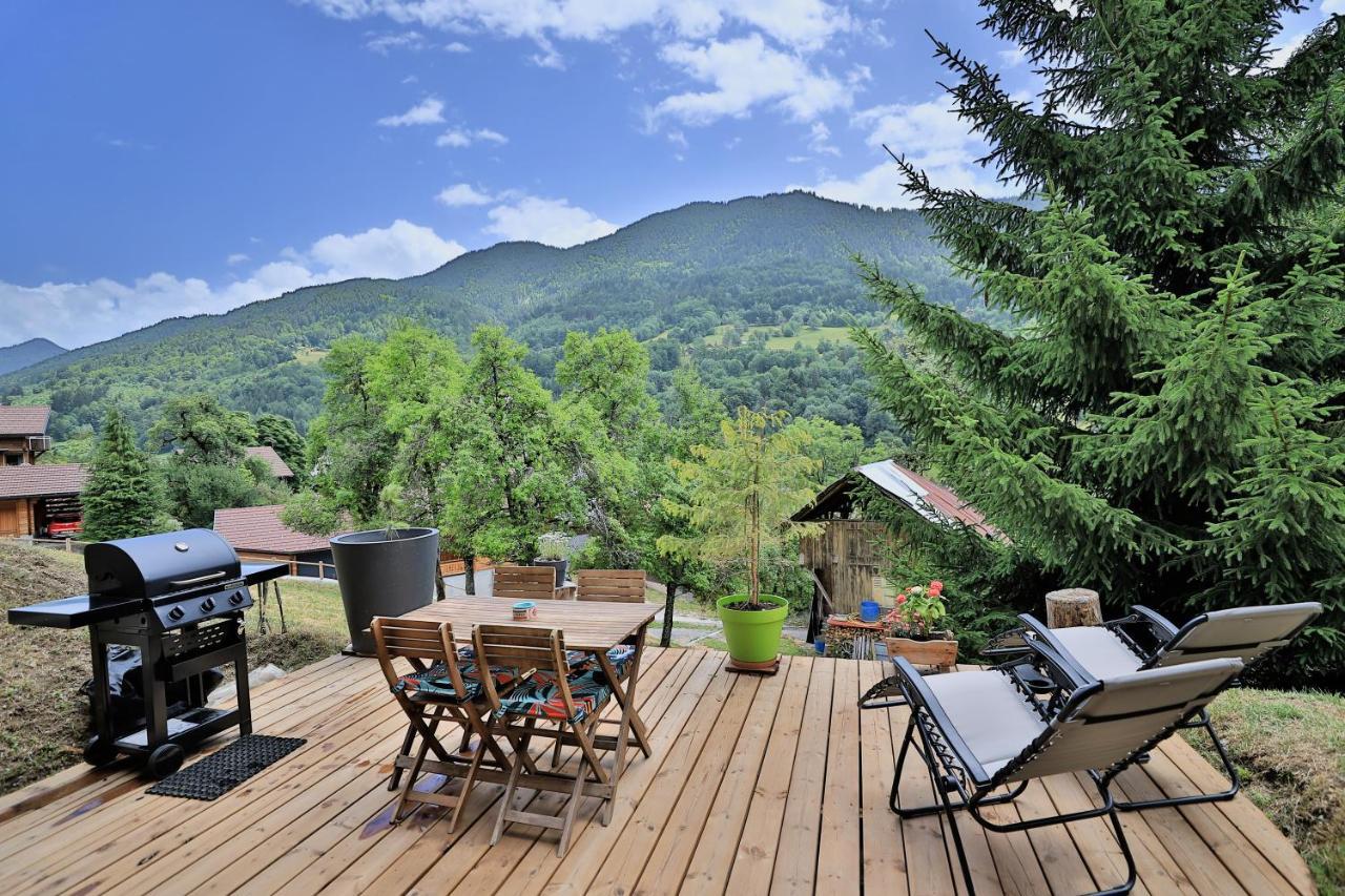 Apartamento Studio Du Coin - Vue Montagne, Au Calme, Terrasse - Aravistour Les Villards-sur-Thônes Exterior foto