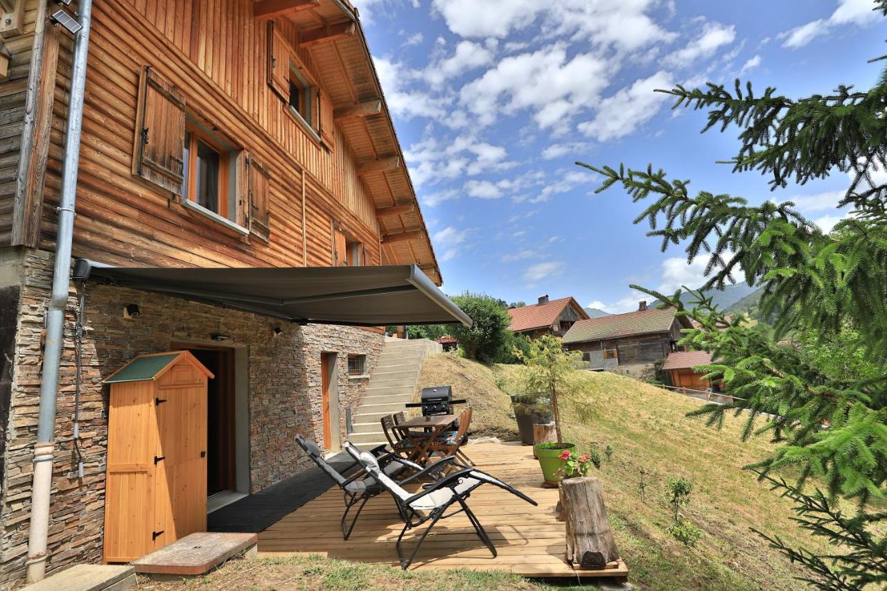 Apartamento Studio Du Coin - Vue Montagne, Au Calme, Terrasse - Aravistour Les Villards-sur-Thônes Exterior foto